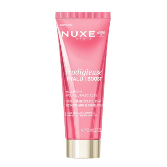 NUXE PRODIGIEUSE HYALU BOOST GEL-CREMA ILUMINADORA Y ALISANTE 1 ENVASE 50 ML