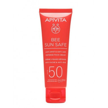 APIVITA BEE SUN SAFE ANTI SPOT Y ANTI AGE CREMA SPF 50  50ML (PACK LIM)