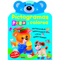 Pictogramas - Pega y Colorea Conejito - Guanxe Atlantic Marketplace