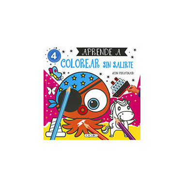 APRENDE A COLOREAR SIN SALIRTE 4