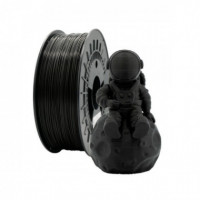 Filamento 3D Pla Mate Negro 1.75MM 1 Kgr