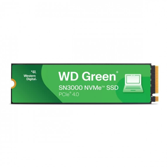 Disco Duro Ssd M.2 Wd 1.0 Tb Green SN3000 Nvme Pcie 4.0  WESTERN DIGITAL