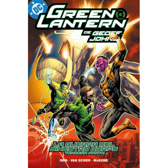 BIBLIOTECA GREEN LANTERN DE GEOFF JOHNS 08: LA GUERRA DEL SINIESTRO CORPS (TERCE