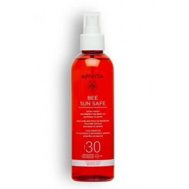 APIVITA BEE SUN SAFE ACEITE CORPORAL SPF30 200 ML