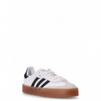 ADIDAS ORIGINALS - Sambae W - Ftwwht Cblack Goldmt - JI1349/FTWWHT Cblack Goldmt