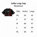 BEASTOUT Crop Top Oversize