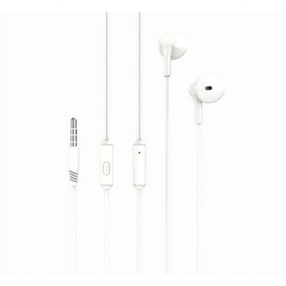 Auricular con Micrófono XO EP39 Music Blanco