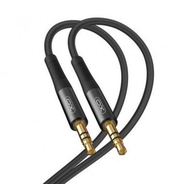 Cable de Audio Auxiliar Mini Jack 3.5mm XO NBR175A de 1 Metro con Conectores de Aluminio