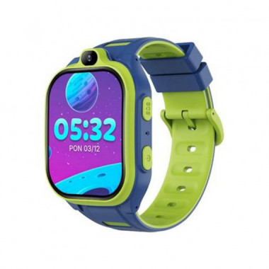 Smartwatch Infantil Forever Boost KW-530 con GPS, WiFi, 4G y C&aacute;mara Azul
