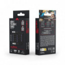 Cable USB-C a USB-C Magnético Maxlife de Nylon 100W 1 Metro Negro