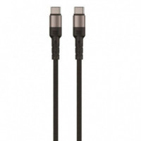 Cable USB Tipo C a Tipo C Setty 100W, 1 Metro