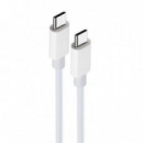Cable Maxlife USB-C a USB-C 100W 2 Metros Blanco