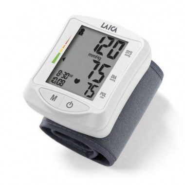 Tensi&oacute;metro de Mu&ntilde;eca Laica BM1006 - Gran Pantalla LCD y Detecci&oacute;n de Arritmias