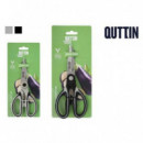 Tijera de Cocina Quttin Esmeralda 21cm con Mango Ergonómico