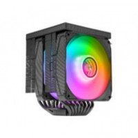 Ventilador Cpu MARS GAMING Disipador 380W, 2X120MM, 8 Heatpipes, Pantalla Lcd Xl, Negro (mcpulcdpro)