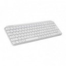 Teclado Mars Gaming Wileress Perfil Bajo, Blanco (MKSILENKEYSWES)