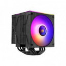 Ventilador CPU Mars Gaming ARGB 350W 2x120mm Negro (MCPUX26)