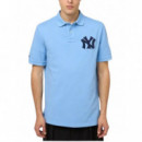 POLO RALPH LAUREN - KNIT-POLO - BLUE LAGOON - 710B14463005/BLUE LAGOON