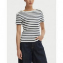 TOMMY HILFIGER - GOLD BUTTON SLIM SS TEE - 0FM - F|WW0WW49250/0FM