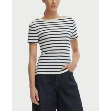 TOMMY HILFIGER - GOLD BUTTON SLIM SS TEE - 0FM - F|WW0WW49250/0FM