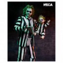 Figura Ultimate Beetlejuice con traje de rayas