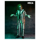 Figura Ultimate Beetlejuice con traje de rayas