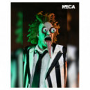 Figura Ultimate Beetlejuice con traje de rayas