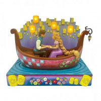 Figura Rapunzel y Flynn Rider Enredados Disney