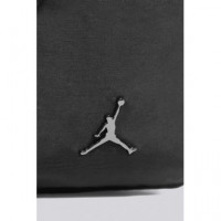 Bandolera JORDAN Negra Logo Metal