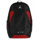 Mochila JORDAN Negra Rojo 23.7 L