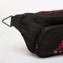 Riñonera JORDAN Negra Logo Rojo