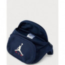 Riñonera JORDAN Negra Logo Rojo