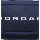 Riñonera JORDAN Negra Logo Rojo