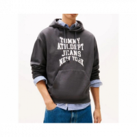 Sudadera Tommy Jeans Varsity gris PB