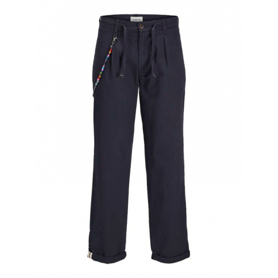 Pantalón Jack&Jones chino plisado azul marino PB