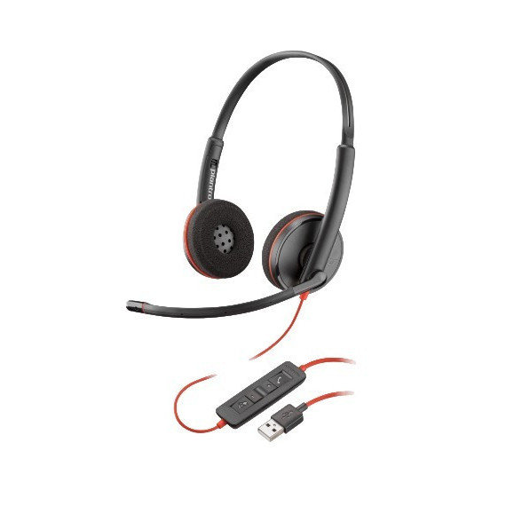 Auricular + Microfono POLY Blackwire 3220 Biaural Usb-a