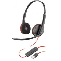 Auricular + Microfono POLY Blackwire 3220 Biaural Usb-a