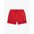 MEDIUM DRAWSTRING ZIP POCKET MEDIUM RED