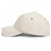 TH FLAG DENIM 6 PANEL CAP NATURAL WASH