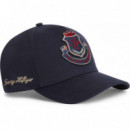 TH PREP GRAPHIC 5 PANEL CAP SPACE BLUE