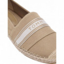 HILFIGER WEBBING ESPADRILLE SAFARI CANVA