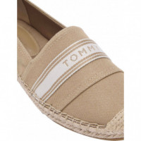HILFIGER WEBBING ESPADRILLE SAFARI CANVA