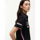 TH X CF1 REPLICA POLO BLACK