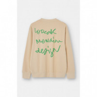 Jerséis y Sudaderas Sudadera LOREAK MENDIAN Sw París Cream