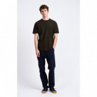 Camisetas Hombre Camiseta LOREAK MENDIAN Arraun M SS Khaki / Navy