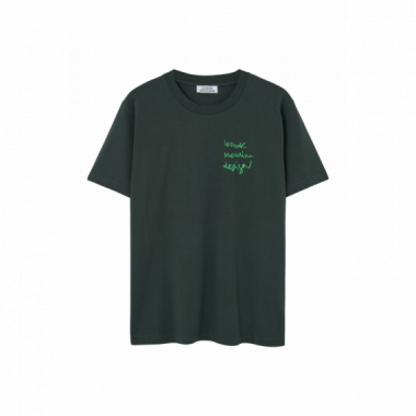 Camisetas Hombre Camiseta LOREAK MENDIAN Par&iacute;s Dark Green