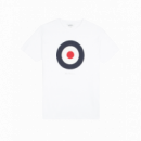 Camisetas Hombre Camiseta BEN SHERMAN Signature Target Blanca