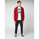 Camisetas Hombre Camiseta BEN SHERMAN Signature Target Blanca