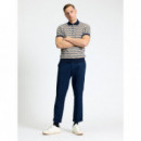 Polos Polo BEN SHERMAN All Over Jacquard Dark Navy