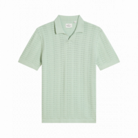Polos Polo BEN SHERMAN Wave Texture Mint